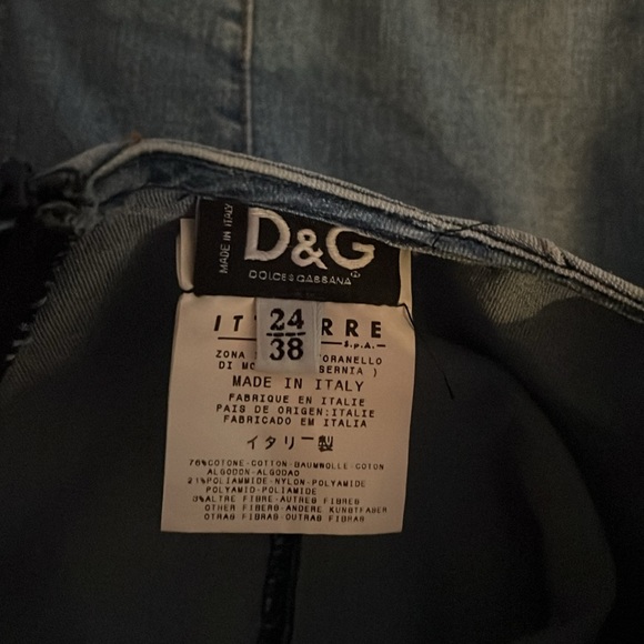 Dolce&Gabbana Denim Tube Dress - Picture 3 of 3